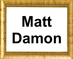 Matt Damon